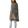 Women's Loose Cover Ups Kimono Cardigan Oversized Summer Chiffon Shawl Blouses