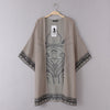 Women's Loose Cover Ups Kimono Cardigan Oversized Summer Chiffon Shawl Blouses