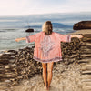 Women's Loose Cover Ups Kimono Cardigan Oversized Summer Chiffon Shawl Blouses