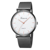 GENEVA Womens Classic Quartz Stainless Steel Wrist Watch Bracelet Watches
