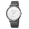 GENEVA Womens Classic Quartz Stainless Steel Wrist Watch Bracelet Watches