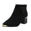 Fashion Women Boots High Heels Women Ankle Boots Sexy Pointed Toe Martin Boots